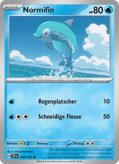 Karte Normifin aus Gewalten der Zeit, Nummer 048/162
