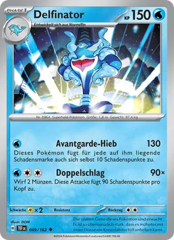 Karte Delfinator aus Gewalten der Zeit, Nummer 049/162