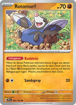 Karte Rotomurf aus Gewalten der Zeit, Nummer 085/162
