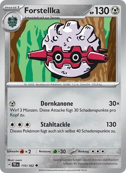 Karte Forstellka aus Gewalten der Zeit, Nummer 110/162