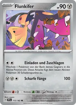 Karte Flunkifer aus Gewalten der Zeit, Nummer 112/162