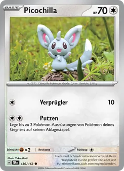 Karte Picochilla aus Gewalten der Zeit, Nummer 136/162