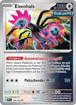 Karte Eisenhals aus Gewalten der Zeit, Nummer 139/162