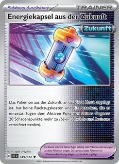 Karte Energiekapsel aus der Zukunft aus Gewalten der Zeit, Nummer 149/162
