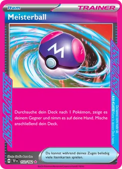 Karte Meisterball aus Gewalten der Zeit, Nummer 153/162