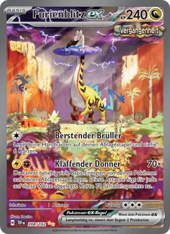 Karte Furienblitz-ex aus Gewalten der Zeit, Nummer 208/162