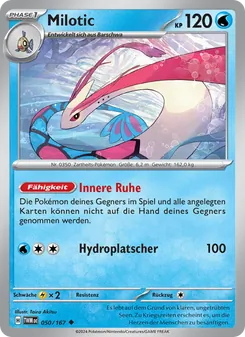 Karte Milotic aus Maskerade im Zwielicht, Nummer 050/167