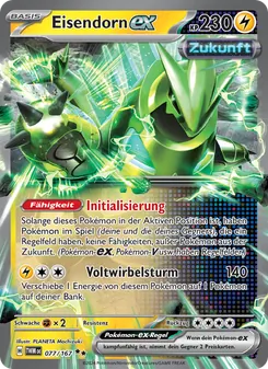 Karte Eisendorn-ex aus Maskerade im Zwielicht, Nummer 077/167