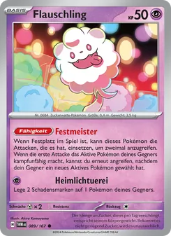 Karte Flauschling aus Maskerade im Zwielicht, Nummer 089/167