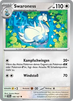 Karte Swaroness aus Maskerade im Zwielicht, Nummer 140/167