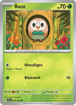 Karte Bauz aus Nebel der Sagen, Nummer 003/64