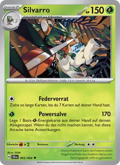 Karte Silvarro aus Nebel der Sagen, Nummer 005/64