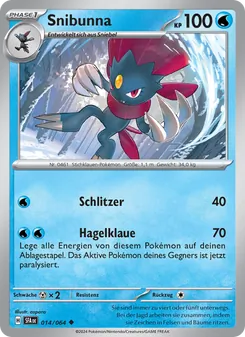 Karte Snibunna aus Nebel der Sagen, Nummer 014/64
