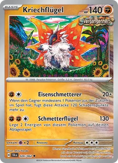 Karte Kriechflügel aus Nebel der Sagen, Nummer 026/64