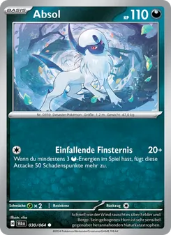 Karte Absol aus Nebel der Sagen, Nummer 030/64