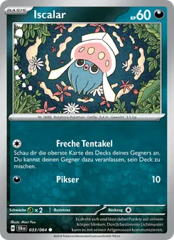 Karte Iscalar aus Nebel der Sagen, Nummer 033/64