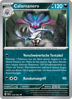 Karte Calamanero aus Nebel der Sagen, Nummer 034/64