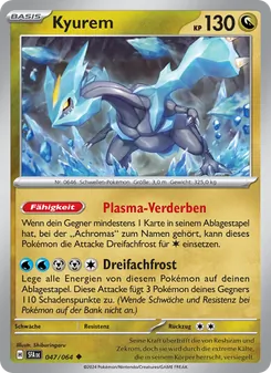 Karte Kyurem aus Nebel der Sagen, Nummer 047/64
