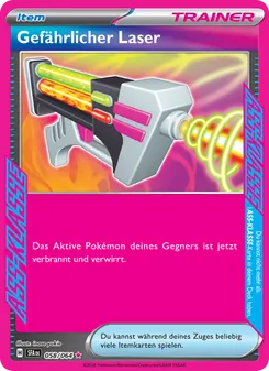Karte Gefährlicher Laser aus Nebel der Sagen, Nummer 058/64