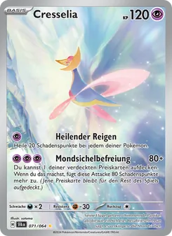 Karte Cresselia aus Nebel der Sagen, Nummer 071/64