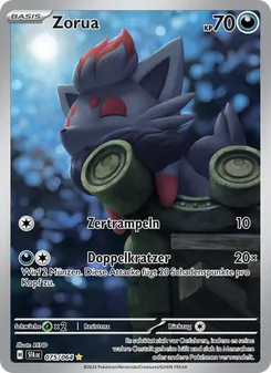 Karte Zorua aus Nebel der Sagen, Nummer 075/64