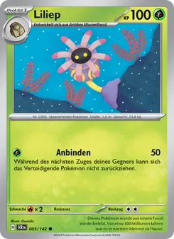 Karte Liliep aus Stellarkrone, Nummer 005/142
