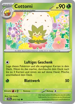 Karte Cottomi aus Stellarkrone, Nummer 011/142