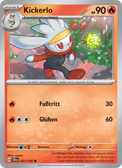 Karte Kickerlo aus Stellarkrone, Nummer 027/142