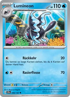 Karte Lumineon aus Stellarkrone, Nummer 036/142