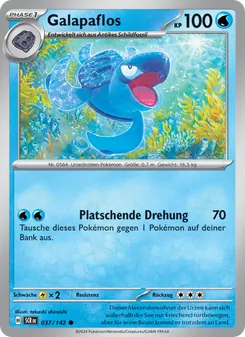 Karte Galapaflos aus Stellarkrone, Nummer 037/142