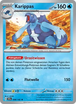 Karte Karippas aus Stellarkrone, Nummer 038/142
