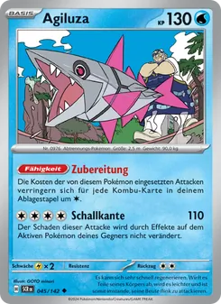 Karte Agiluza aus Stellarkrone, Nummer 045/142