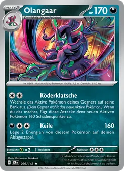 Karte Olangaar aus Stellarkrone, Nummer 096/142