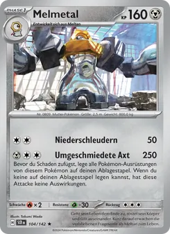 Karte Melmetal aus Stellarkrone, Nummer 104/142