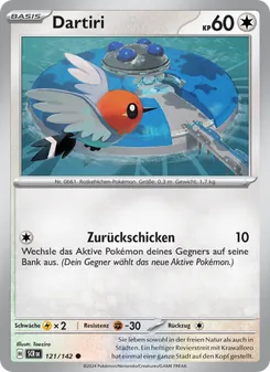 Karte Dartiri aus Stellarkrone, Nummer 121/142