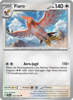 Karte Fiaro aus Stellarkrone, Nummer 123/142