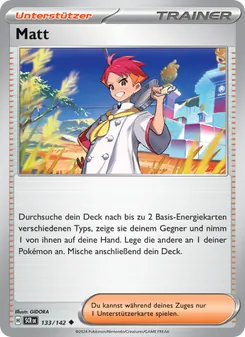Karte Matt aus Stellarkrone, Nummer 133/142
