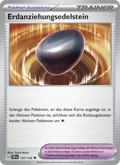 Karte Erdanziehungsedelstein aus Stellarkrone, Nummer 137/142