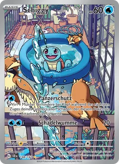 Karte Schiggy aus Stellarkrone, Nummer 148/142