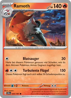 Karte Ramoth aus Stürmische Funken, Nummer 025/191