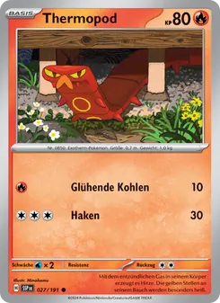 Karte Thermopod aus Stürmische Funken, Nummer 027/191
