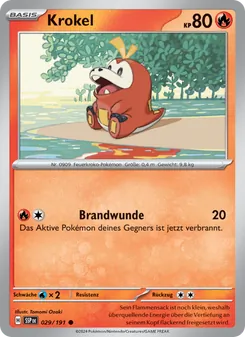 Karte Krokel aus Stürmische Funken, Nummer 029/191