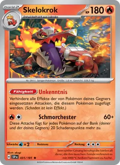Karte Skelokrok aus Stürmische Funken, Nummer 031/191