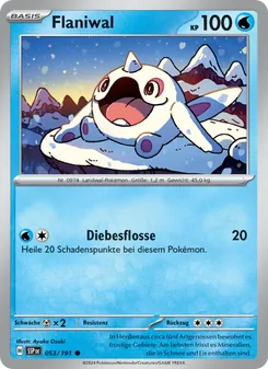Karte Flaniwal aus Stürmische Funken, Nummer 053/191