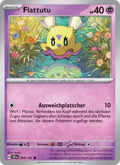 Karte Flattutu aus Stürmische Funken, Nummer 094/191