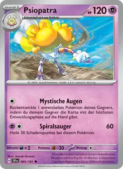 Karte Psiopatra aus Stürmische Funken, Nummer 095/191