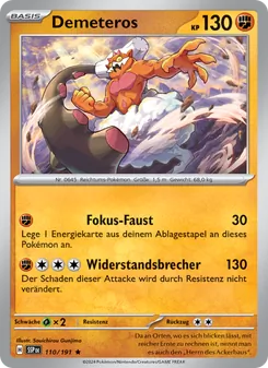 Karte Demeteros aus Stürmische Funken, Nummer 110/191