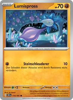 Karte Lumispross aus Stürmische Funken, Nummer 114/191