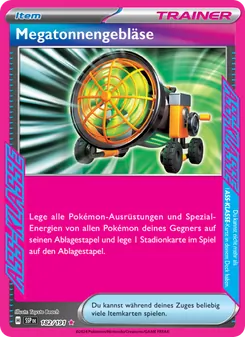 Karte Megatonnengebläse aus Stürmische Funken, Nummer 182/191