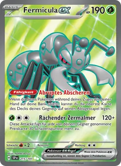 Karte Fermicula-ex aus Stürmische Funken, Nummer 215/191
